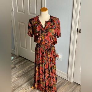 Vintage BOHO Maxi Dress
